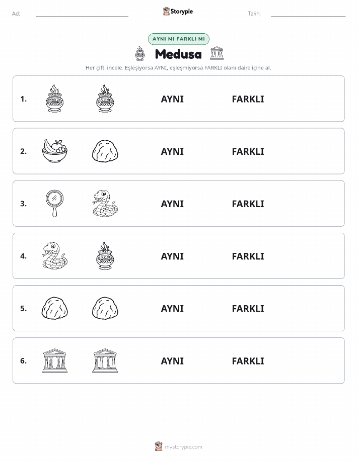Aynı mı Farklı mı
