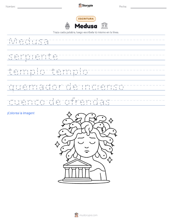 Práctica de Escritura