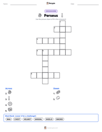 Perseus printable worksheet preview