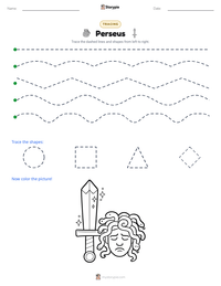 Perseus printable worksheet preview