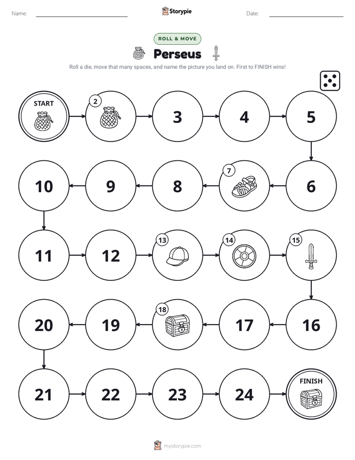 Roll & Move Game