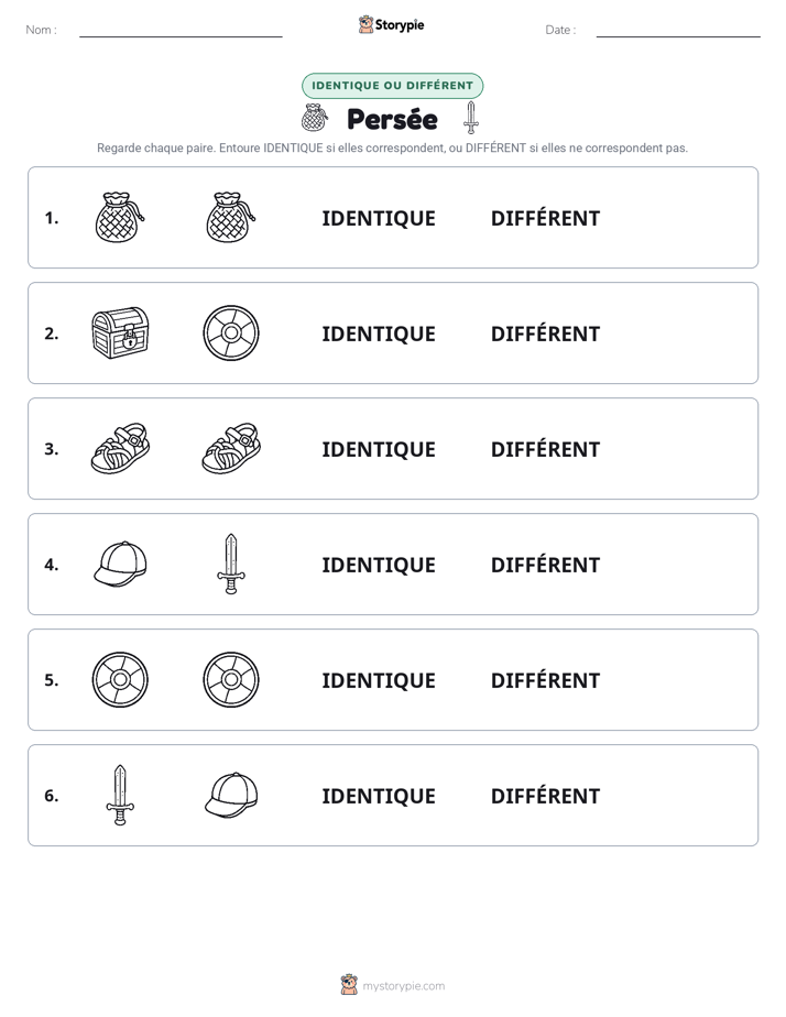 Identique ou Différent