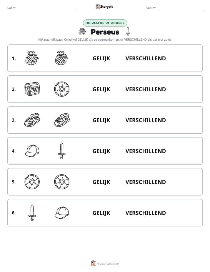 Zelfde of Verschillend
