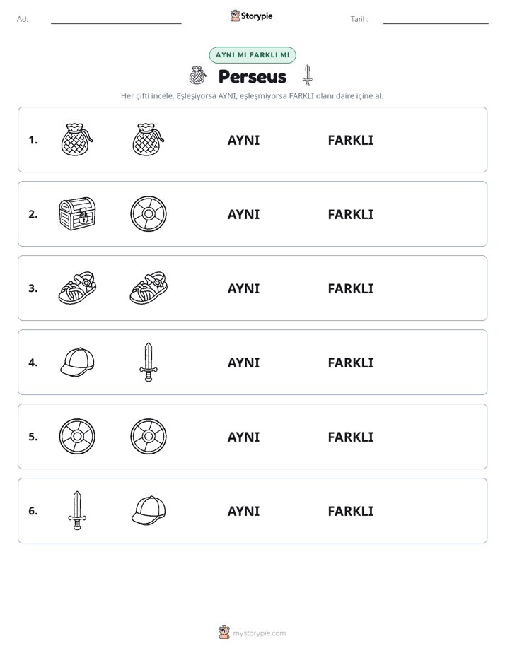 Aynı mı Farklı mı