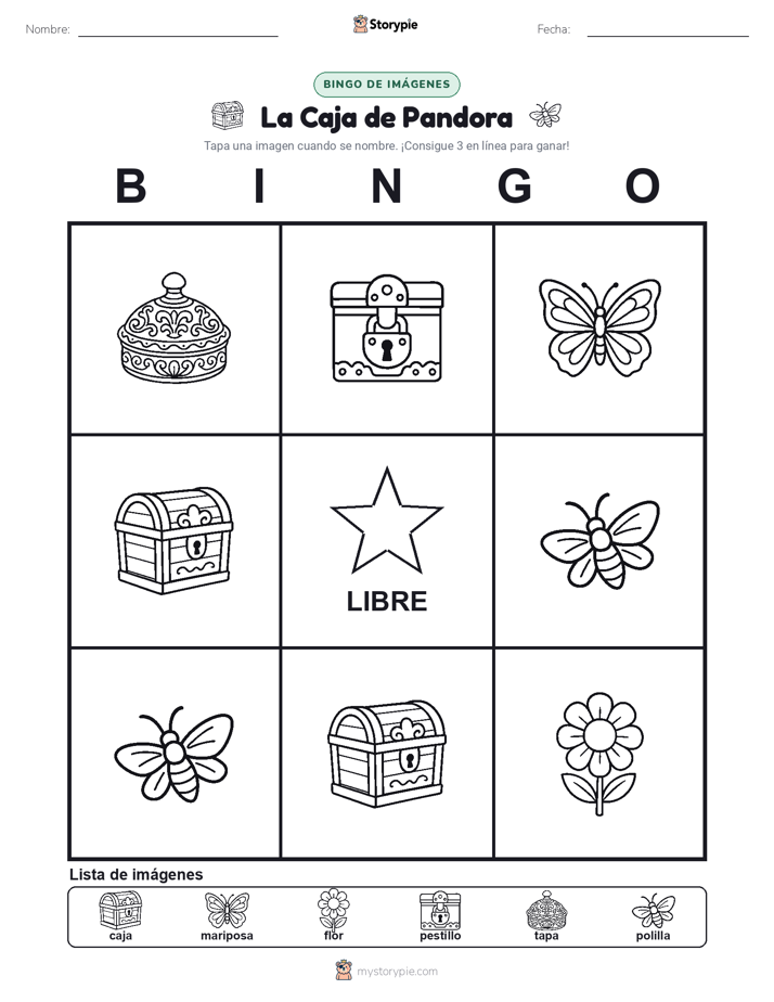 Bingo de Imágenes