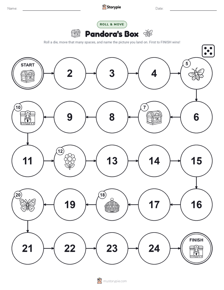 Roll & Move Game