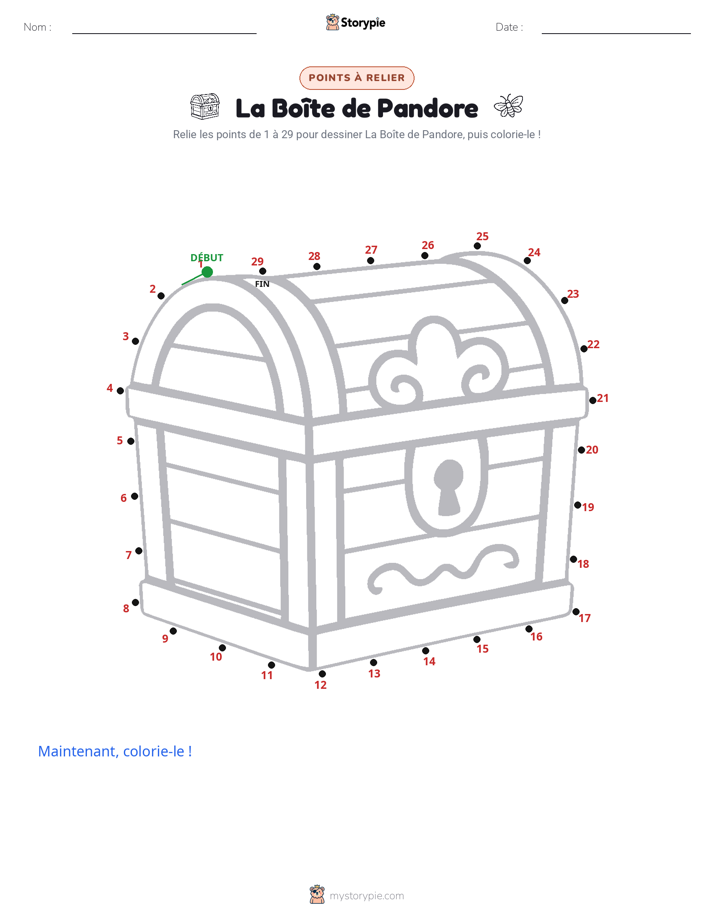 Relie les points