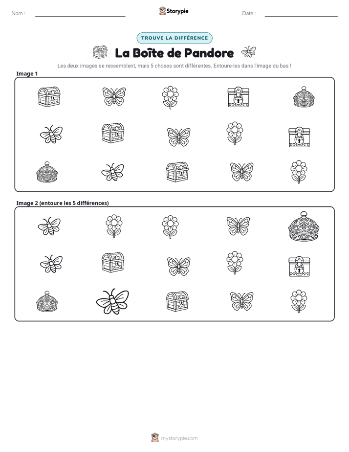 Trouvez les Différences