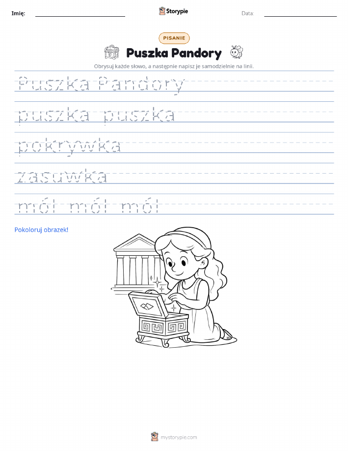 Ćwiczenie Pisania