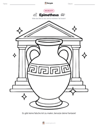 Epimetheus druckbare Arbeitsblatt Vorschau