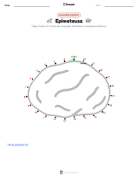 Podgląd drukowalnego arkusza ćwiczeń Epimeteusz