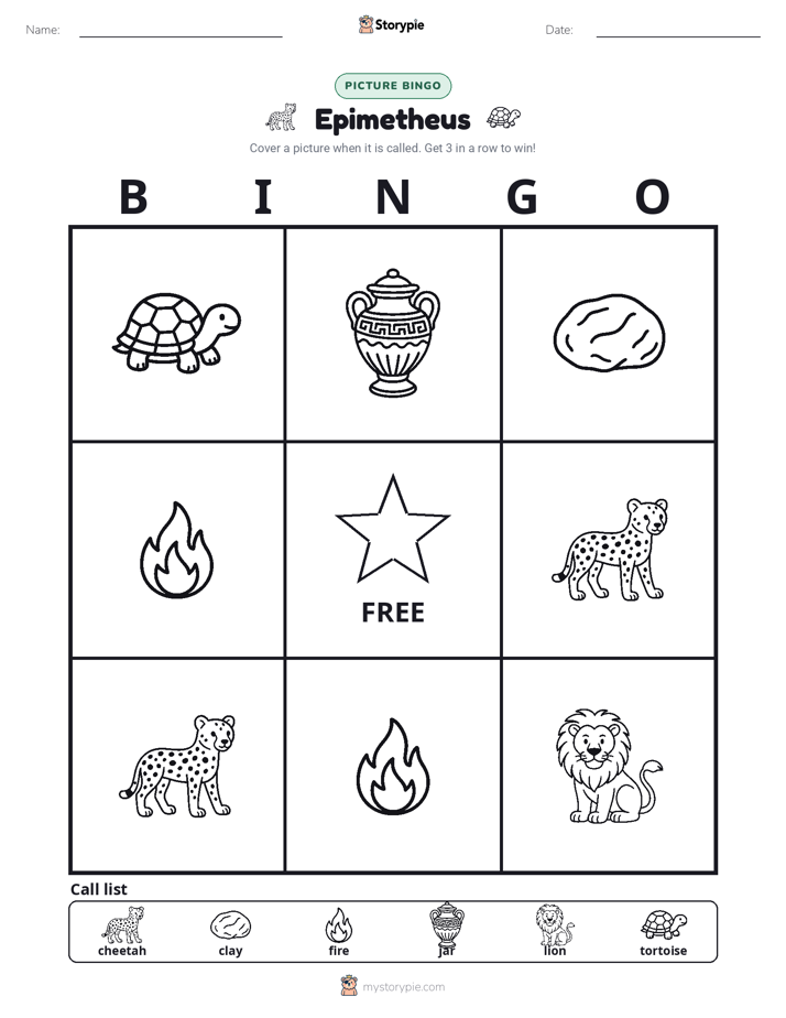 Picture Bingo