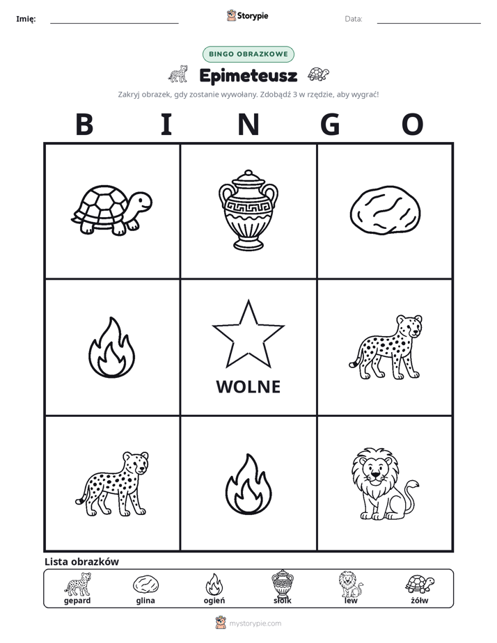 Bingo obrazkowe