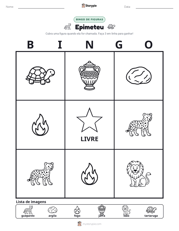 Bingo de Imagens