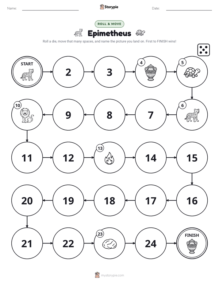 Roll & Move Game