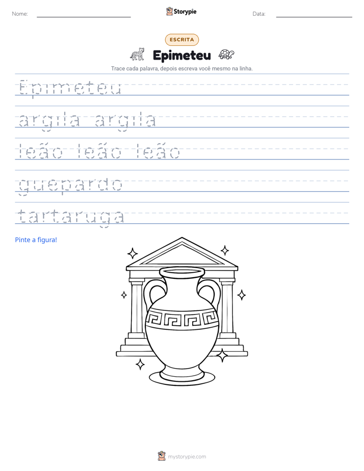 Prática de Escrita