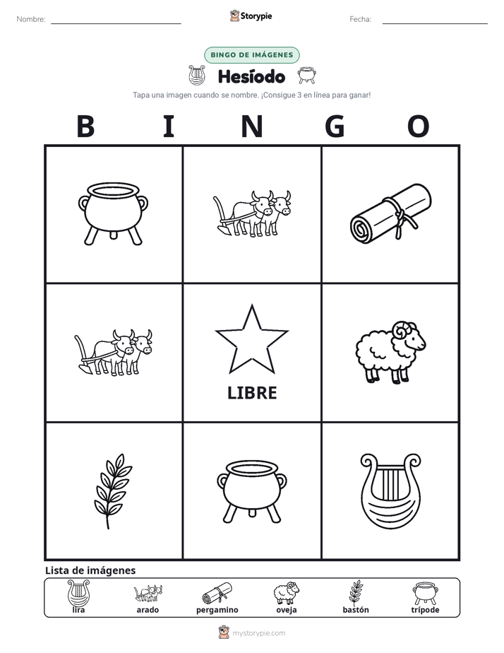 Bingo de Imágenes