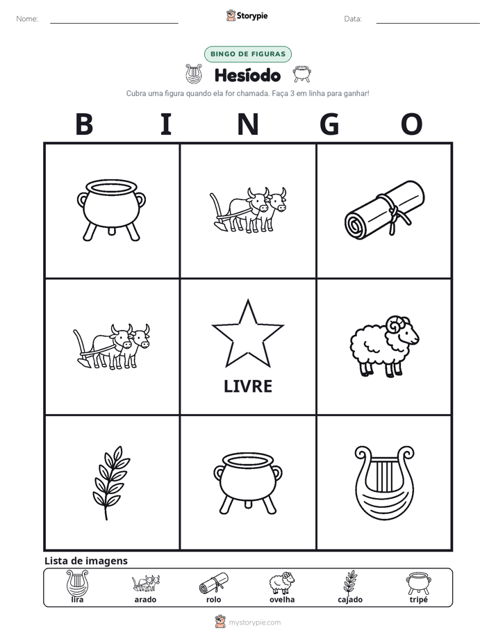 Bingo de Imagens