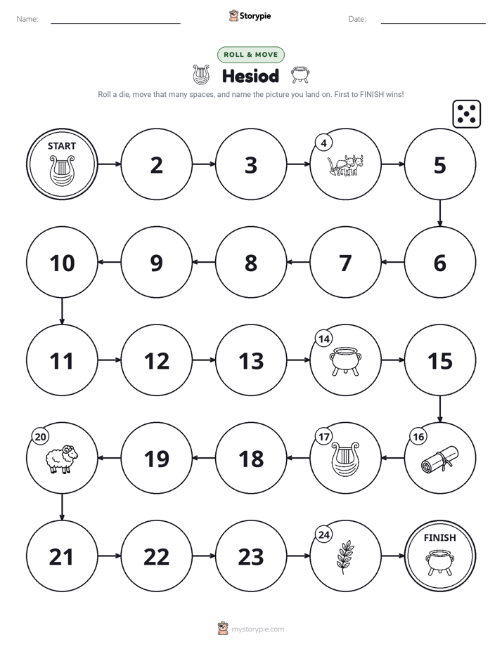 Roll & Move Game