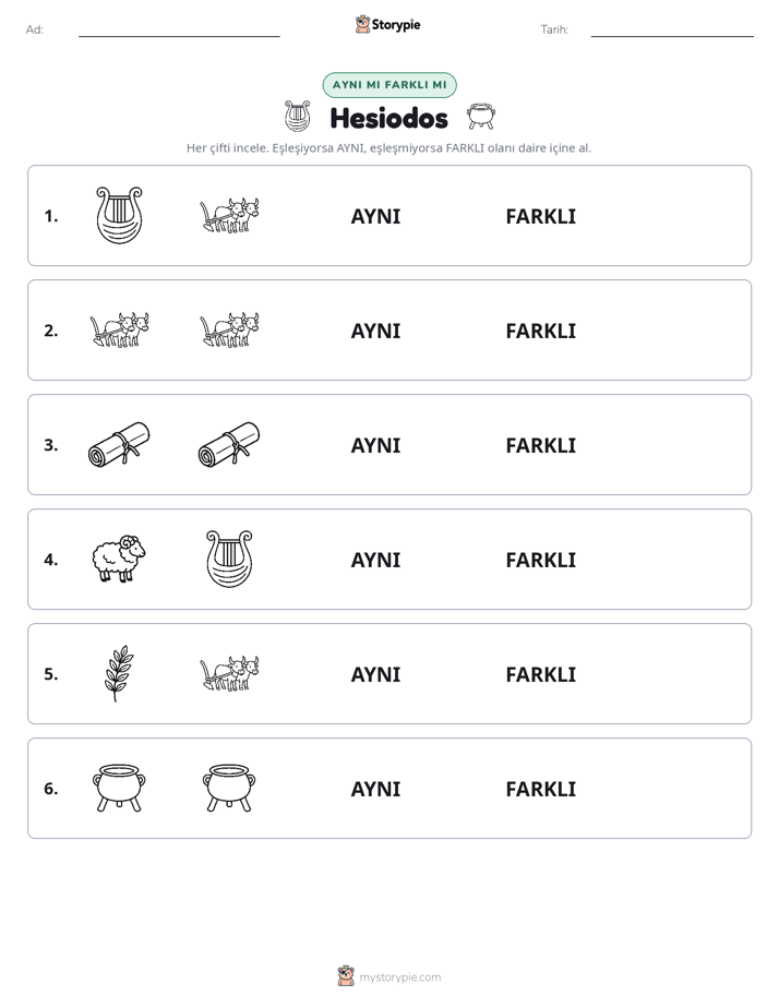 Aynı mı Farklı mı