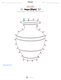 Hope (Elpis) printable worksheet preview