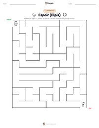Aperçu de la feuille de travail imprimable Espoir (Elpis)