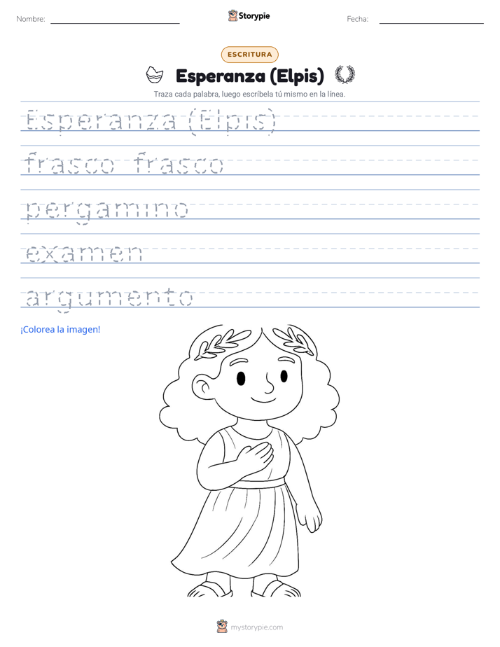 Práctica de Escritura