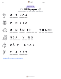 Xem trước tài liệu in sẵn Núi Olympus
