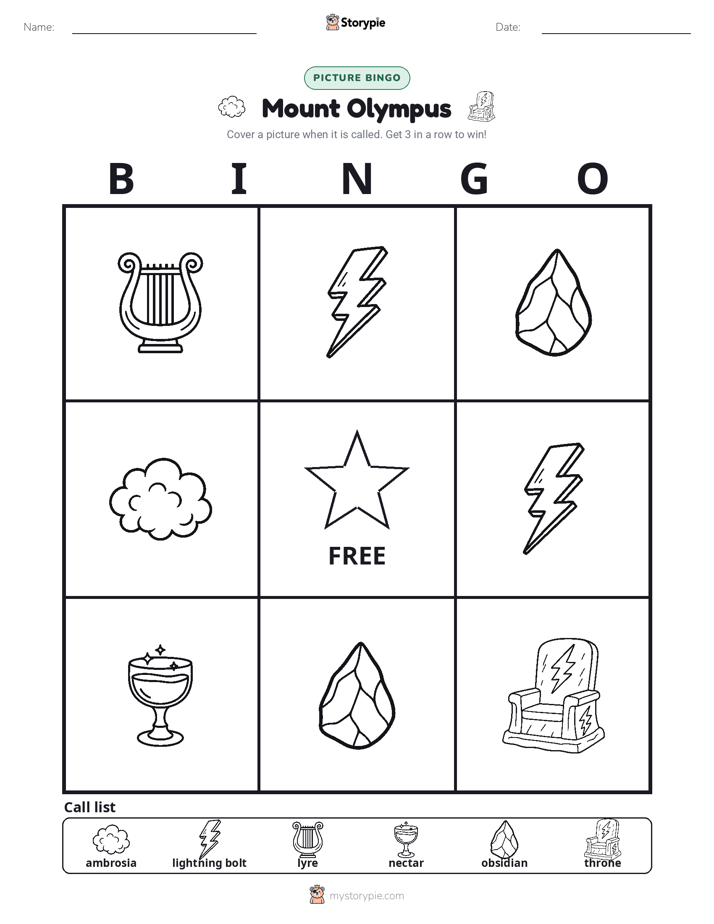 Picture Bingo