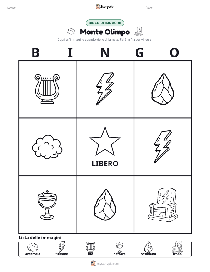 Bingo delle Immagini
