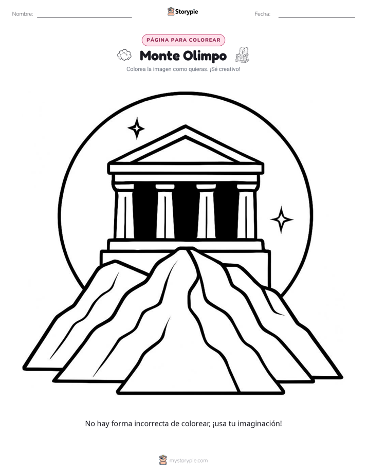 Página para Colorear