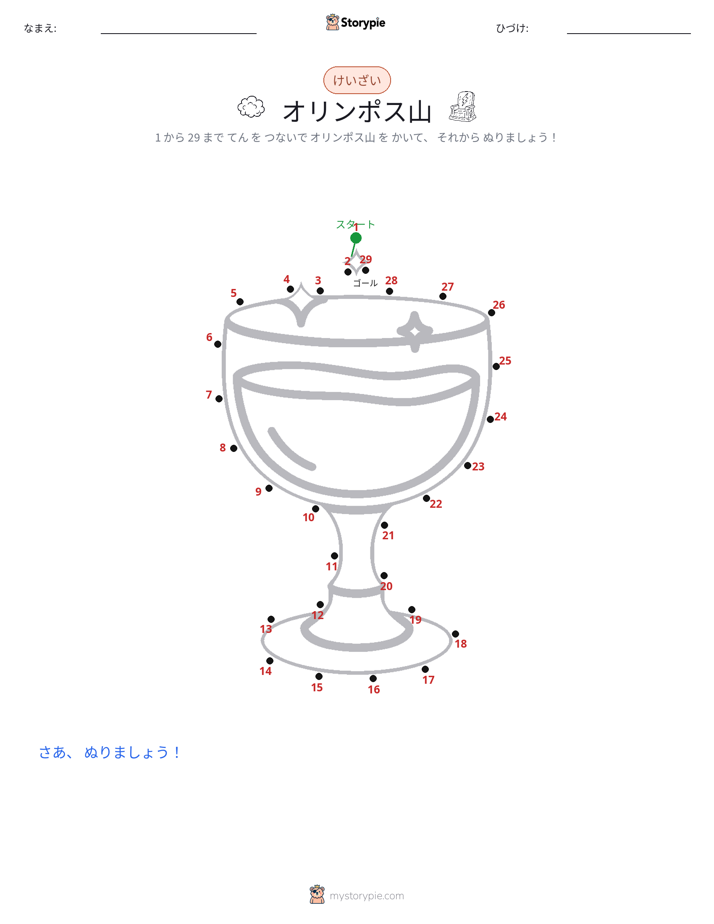 点つなぎ