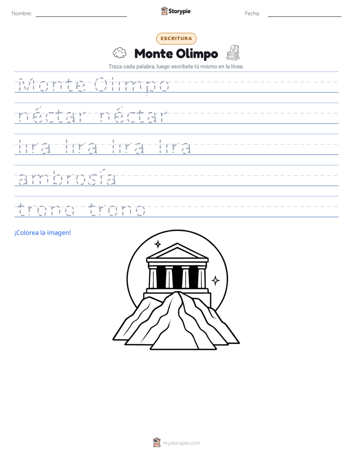 Práctica de Escritura