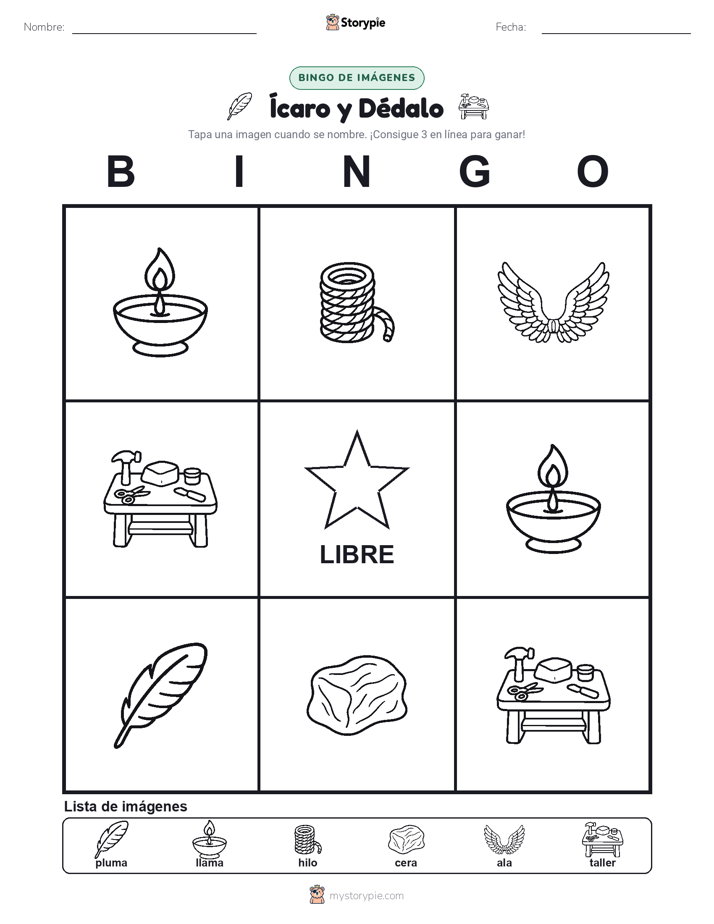Bingo de Imágenes