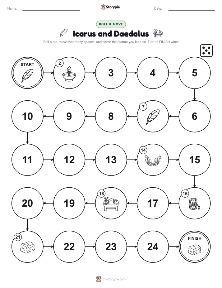 Roll & Move Game