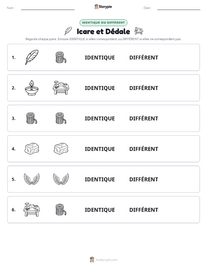 Identique ou Différent