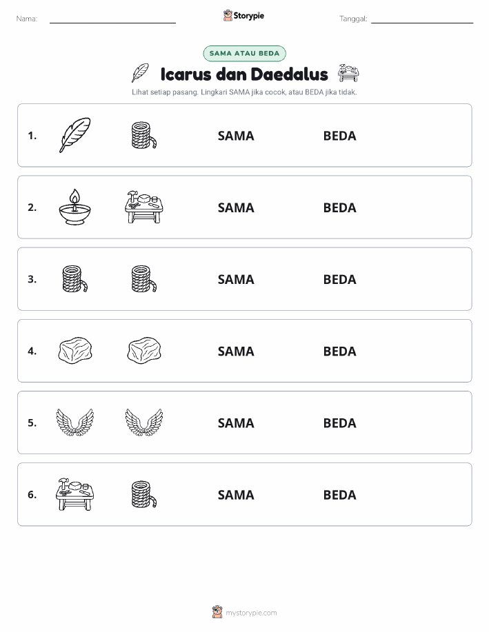 Sama atau Berbeda