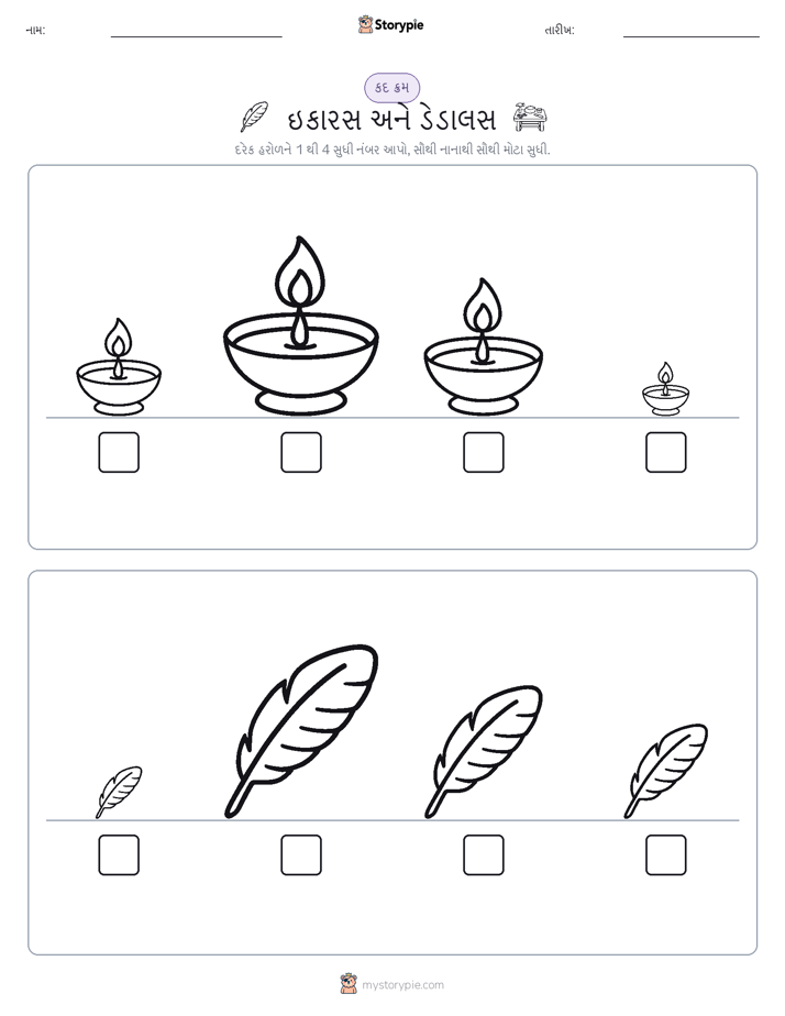 આકાર ક્રમ