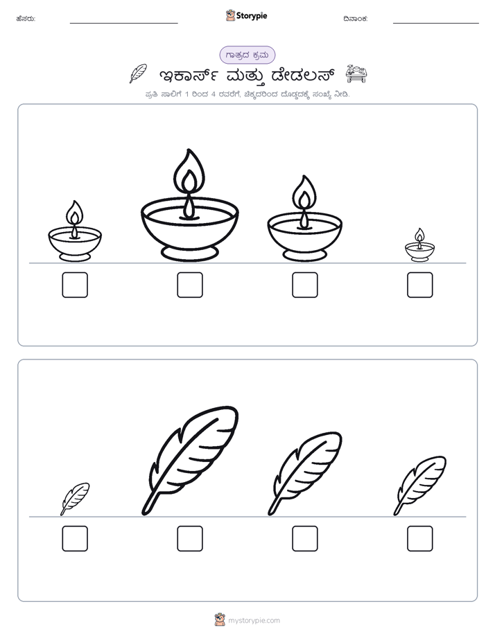 ಗಾತ್ರ ಕ್ರಮ