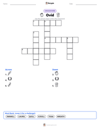 Ovid printable worksheet preview