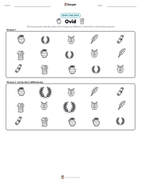 Ovid printable worksheet preview