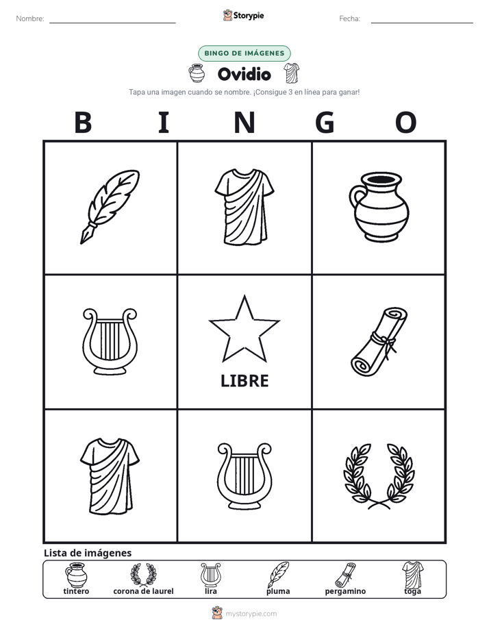Bingo de Imágenes