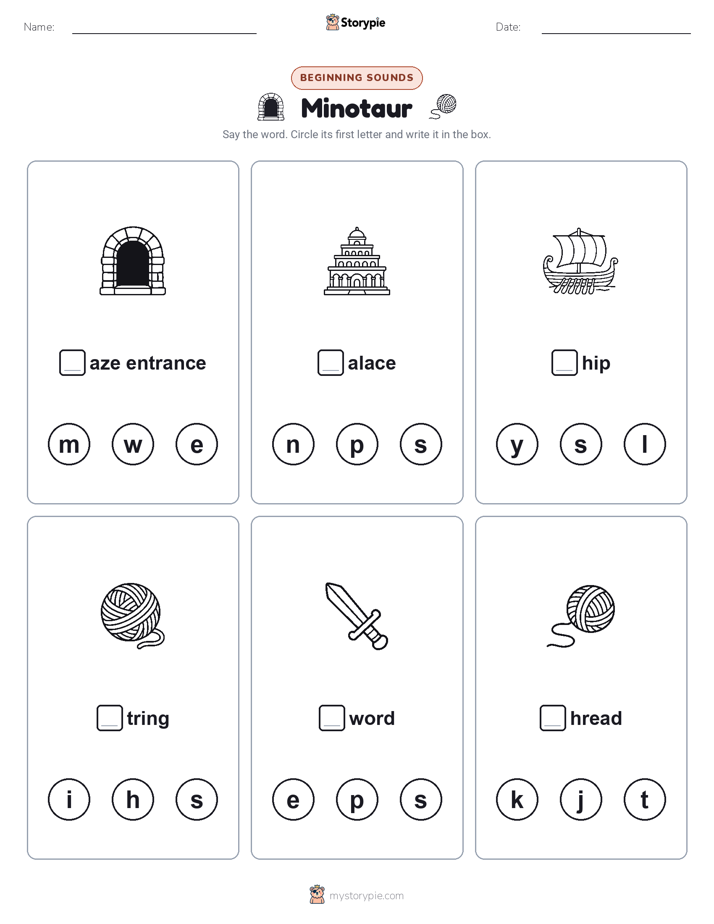 Beginning Sounds