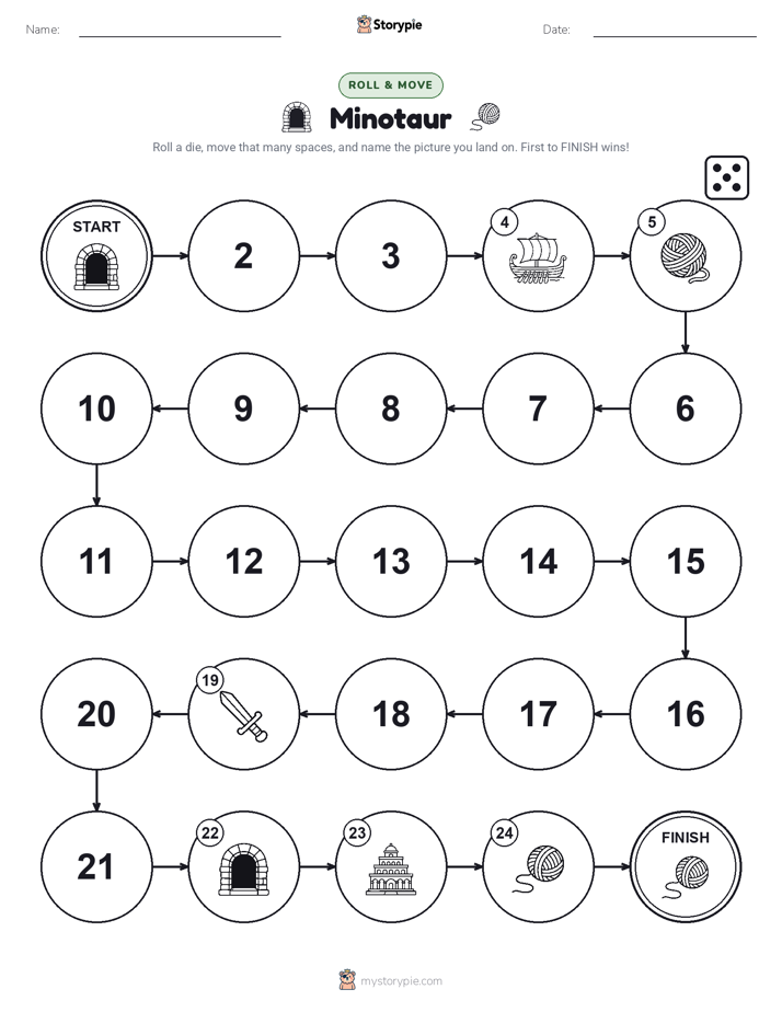 Roll & Move Game