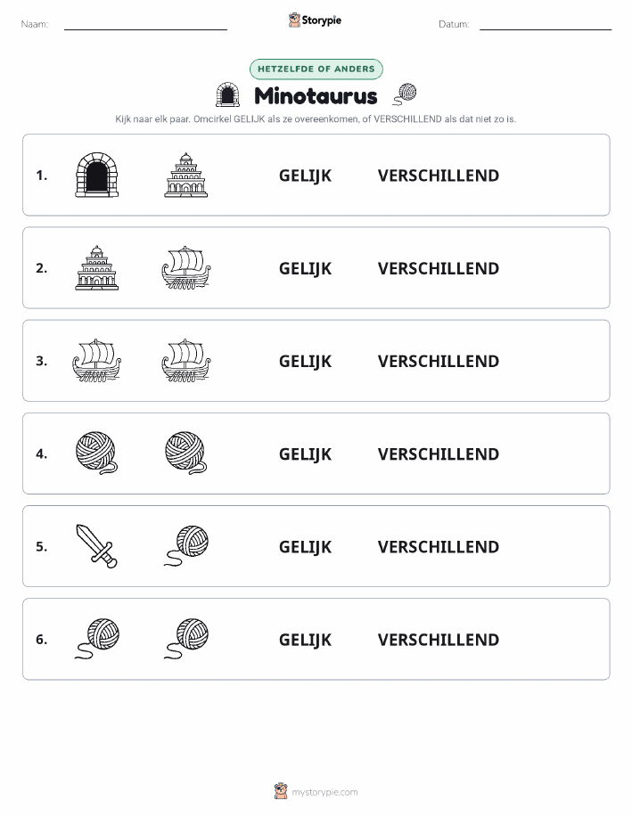 Zelfde of Verschillend