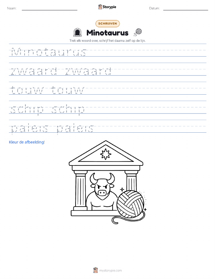 Schrijf Oefening