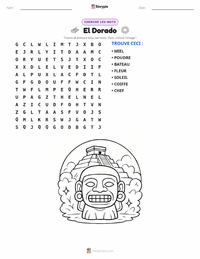 Aperçu de la feuille de travail imprimable El Dorado