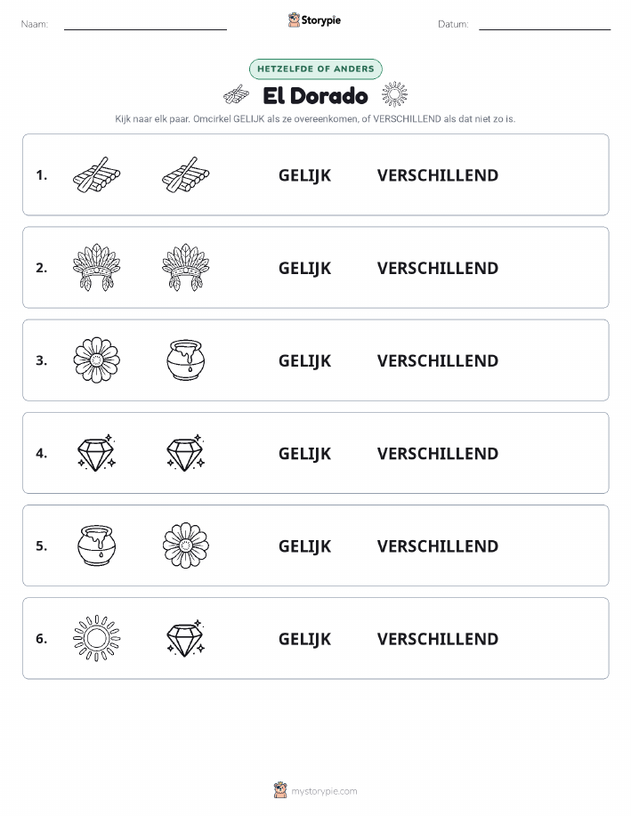 Zelfde of Verschillend