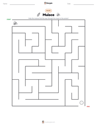 Muisca printable worksheet preview