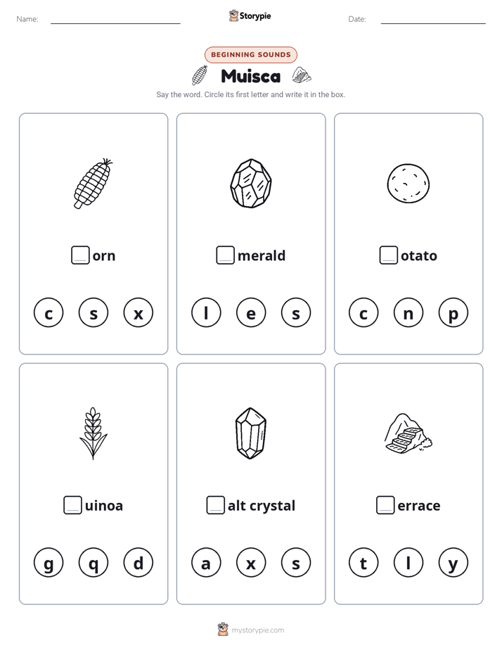 Beginning Sounds